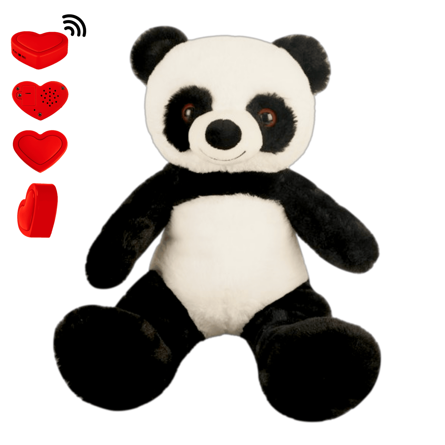 Knuffel Panda met Stemopname β Gepersonaliseerd Cadeau | The Hugify