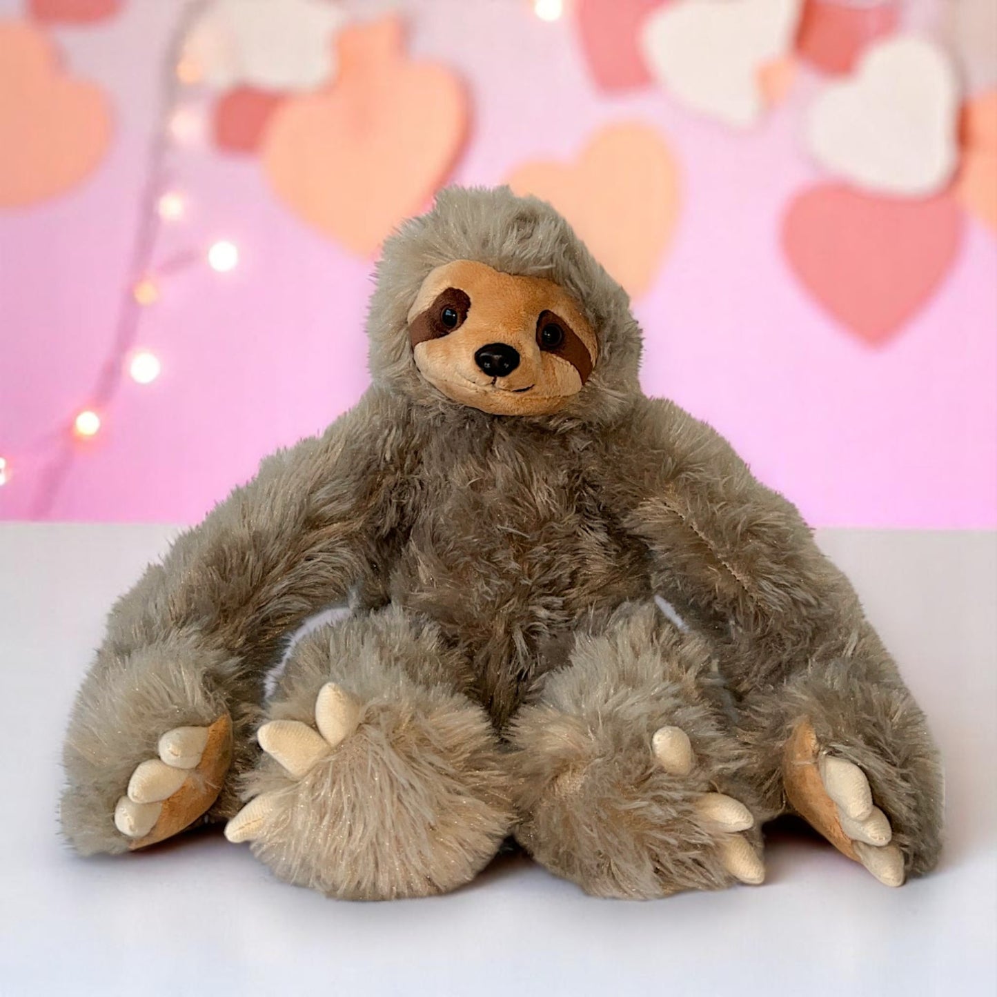 Knuffel Luiaard met eigen geluidsopname - The Hugify