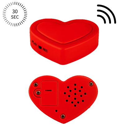 Knuffelbeer Love Roze - Met voicerecorder