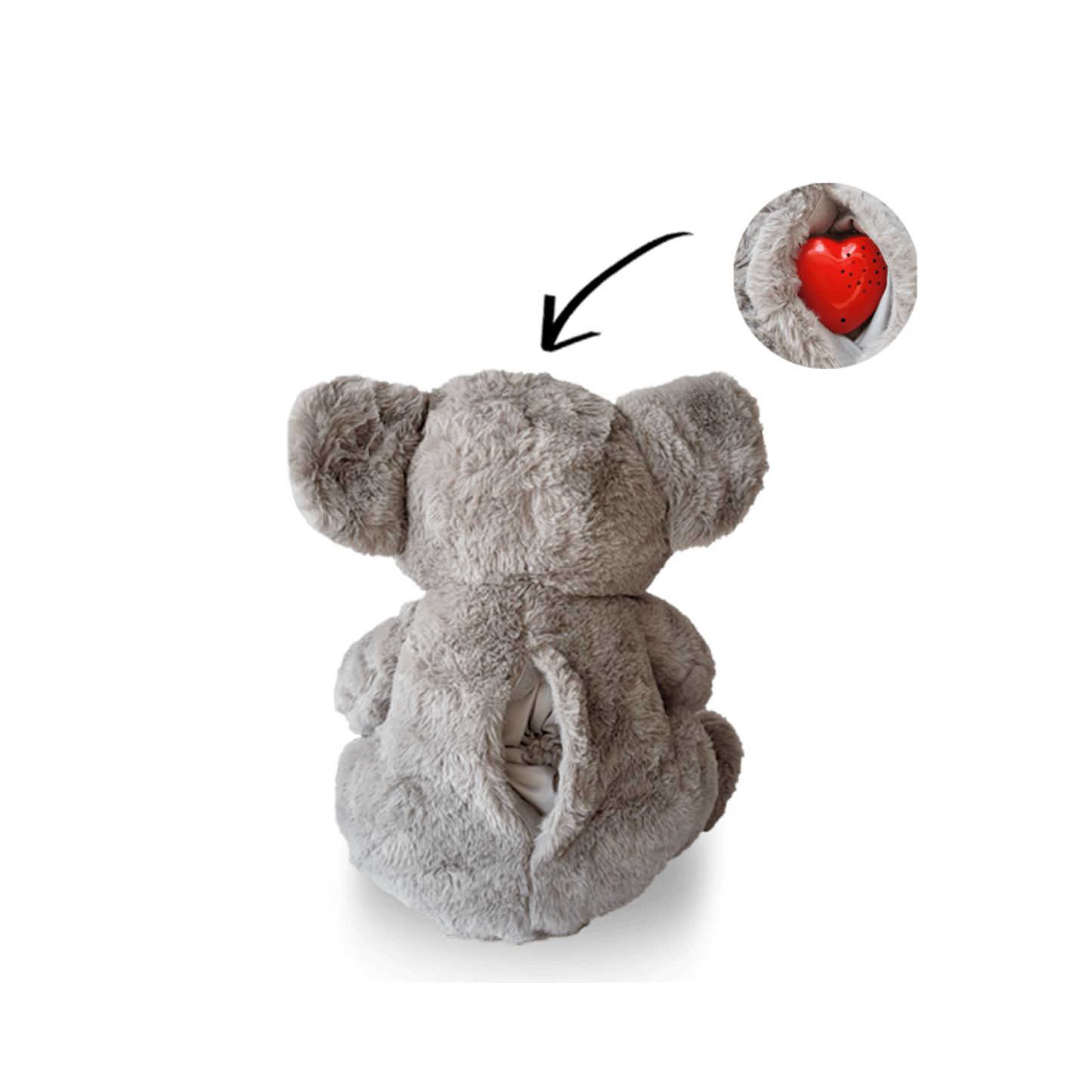 Knuffelbeer Love Roze - Met voicerecorder