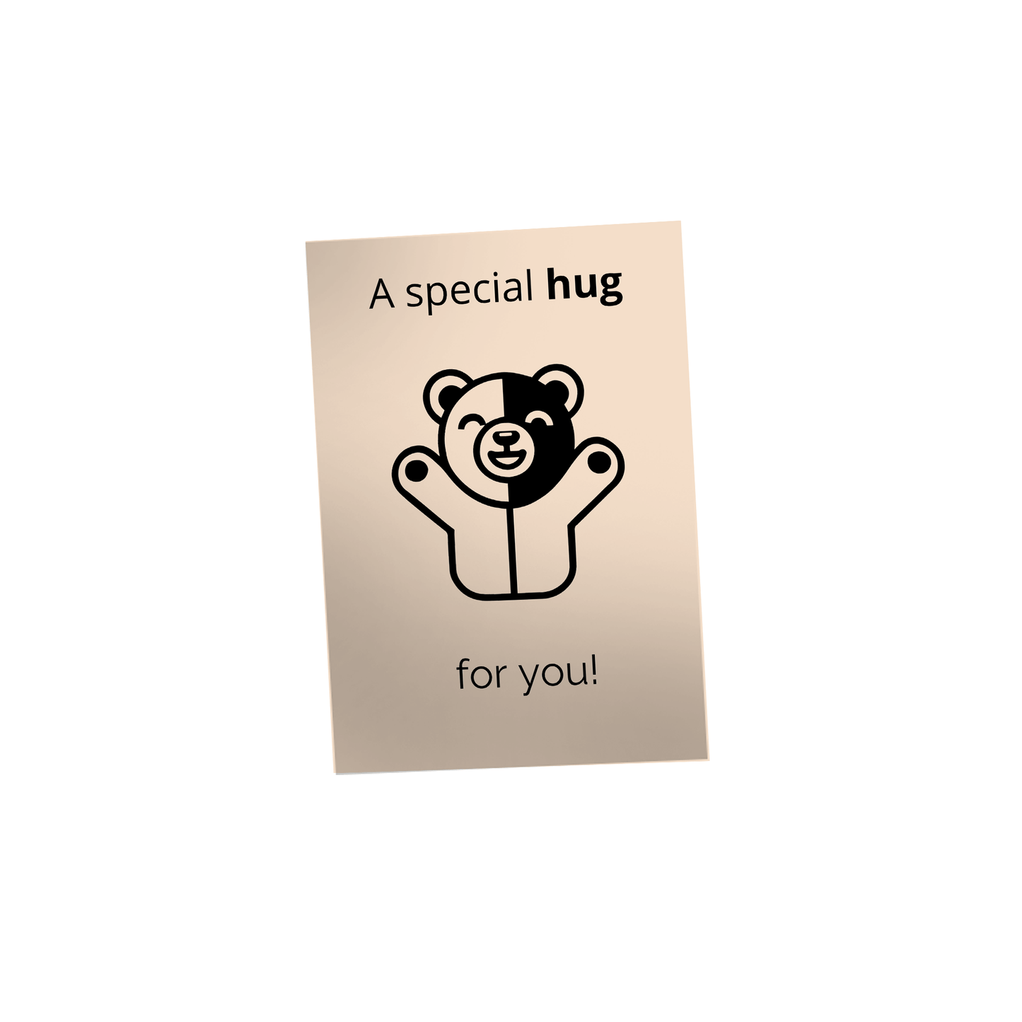 Schrijf een lieve tekst, een mooie wens of een grappige boodschap – wij zorgen ervoor dat de ontvanger jouw woorden op een prachtige kaart ontvangt.