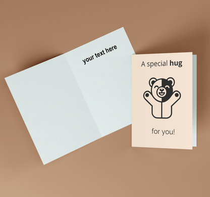 Maak je cadeau nog persoonlijker. Voeg een wenskaart toe met jouw eigen boodschap!