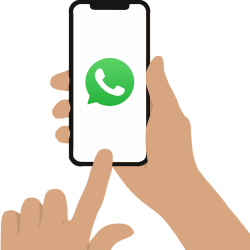 Extra optie: Stuur je opname via WhatsApp, dan zetten wij het voor je in de voicerecorder.